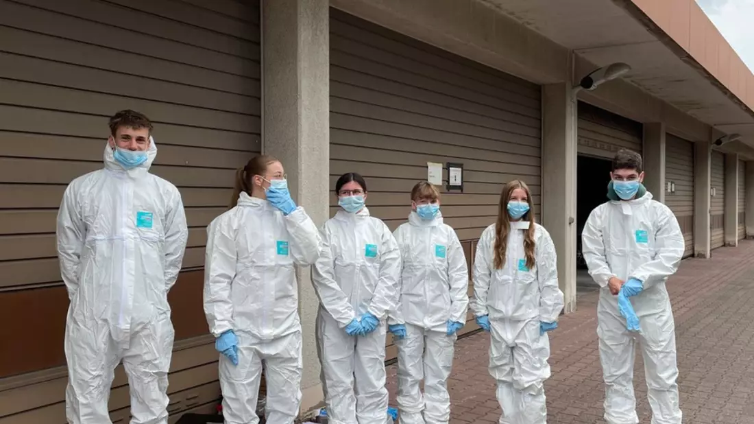 Mittelhessen: WETTERAUKREIS: + Wie im echten Leben: Schulpraktikum bei der Polizei Wetterau - Bild: presseportal.de