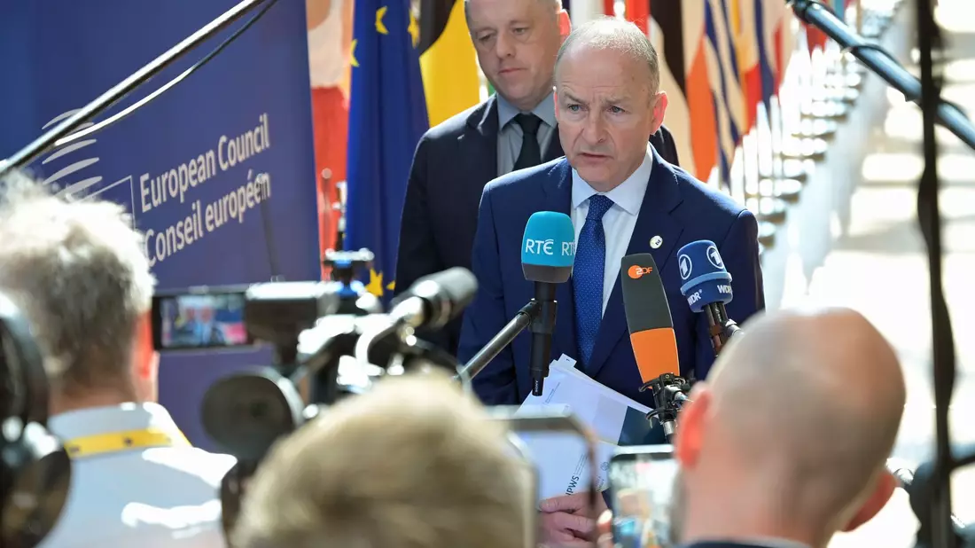 Irlands Regierungschef Martin gehört zu den Unterstützern Costas. - Bild: Malin Wunderlich/dpa