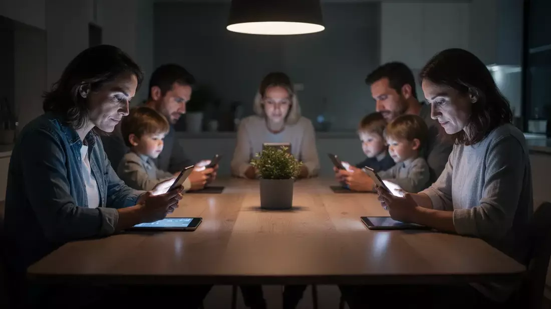 Studie: Digitale Ablenkung am Esstisch und ihre Folgen