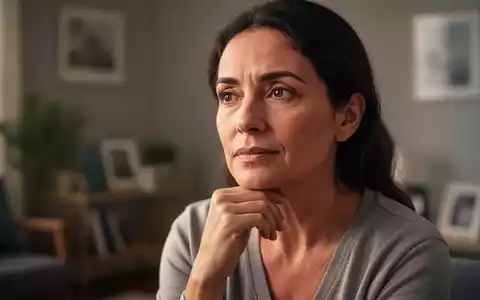 Eine nachdenkliche Frau mit sanftem Licht auf ihrem Gesicht, im Hintergrund ein unscharfer Raum, der Ruhe und Reflexion suggeriert. - Foto: über boerse-global.de