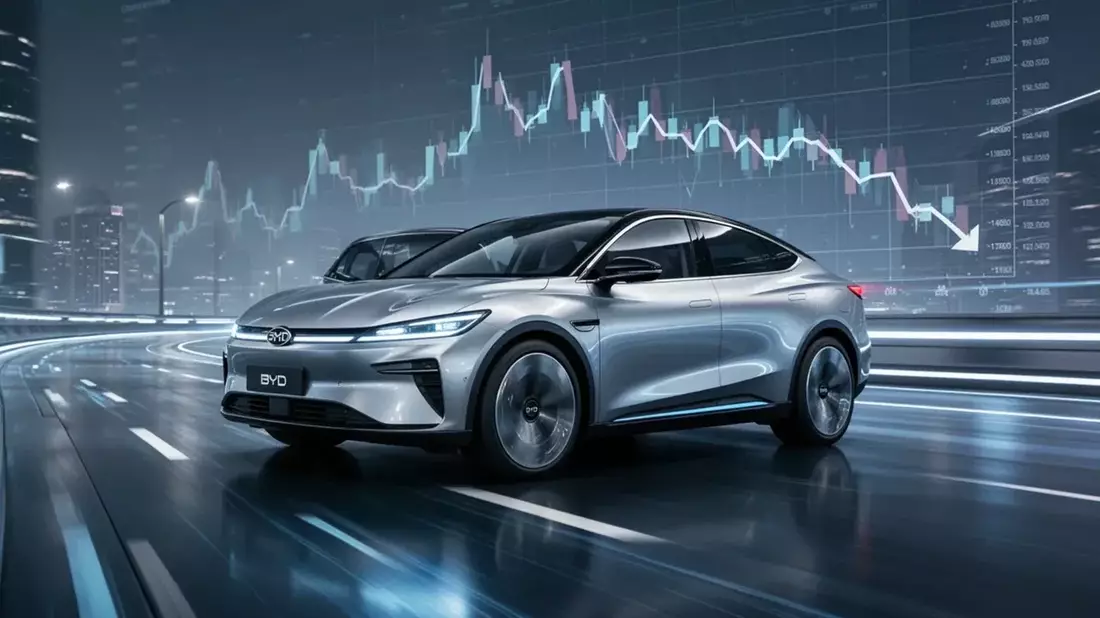 BYD: ventas exteriores crecen 80% pero beneficio neto cae 55% y acción en mínimos