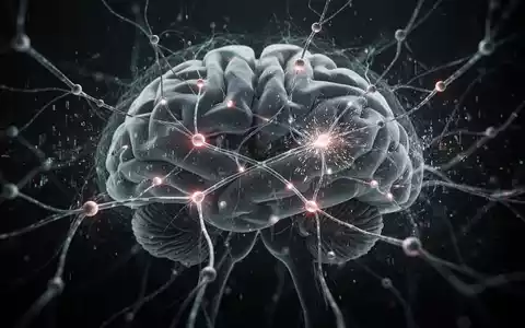 Abstrakte Darstellung neuronaler Netze im Gehirn, mit leuchtenden Verbindungen und einem Fokus auf den präfrontalen Kortex. - Foto: über boerse-global.de