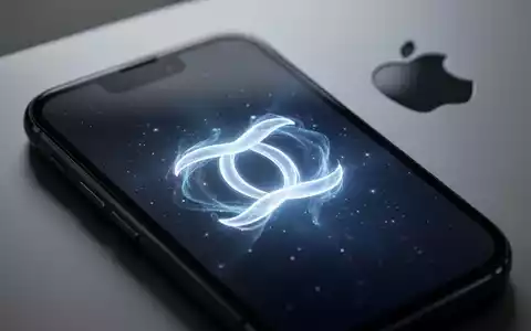 iPhone screen displaying the Gemini AI logo, with a faint Apple logo in the background, symbolizing their AI partnership. - Foto: über boerse-global.de