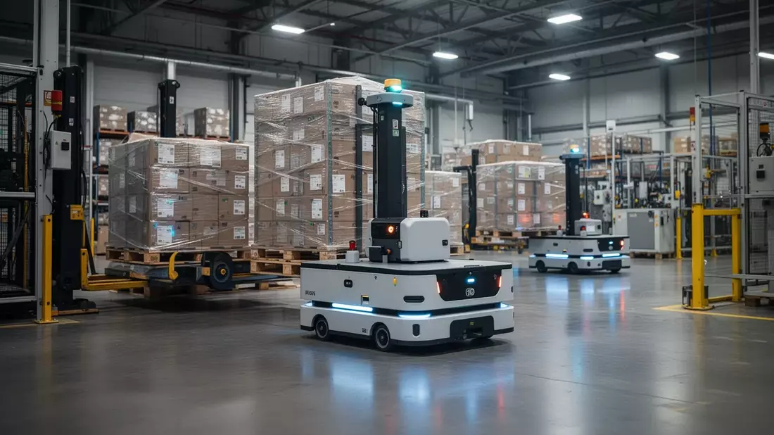 Schwerlast-Roboter: Neue AMR-Flotten revolutionieren Industrie und Logistik