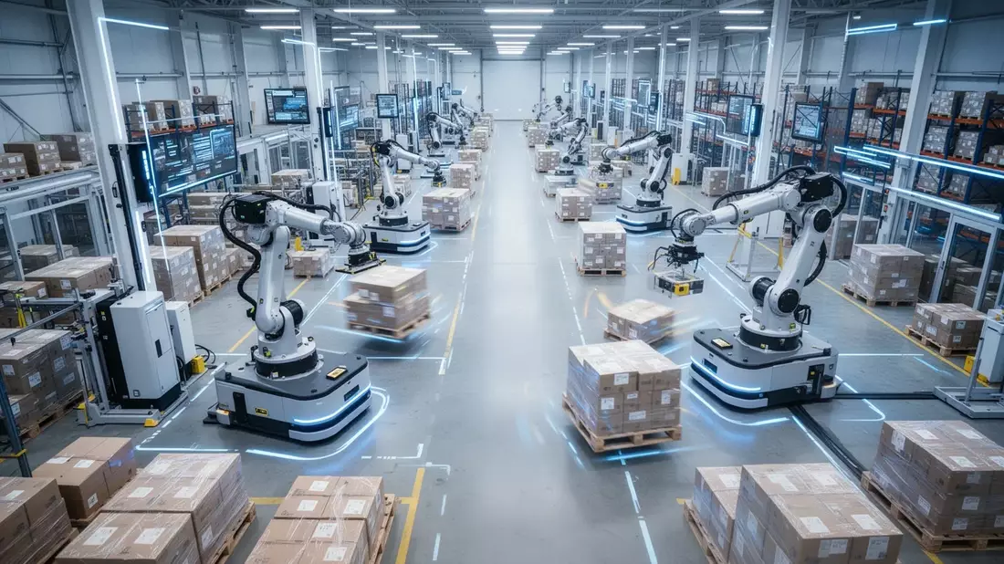 Logistik 2026: KI, Robotik und grüne Energie treiben Wandel