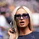 Hilton war eine von vielen Prominenten beim Spiel der USA. - Bild: Lindsey Wasson/AP/dpa