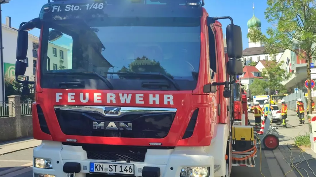 FW Stockach: Küchenbrand - Bild: presseportal.de