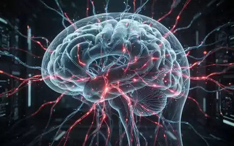 Abstrakte Darstellung neuronaler Schaltkreise im Gehirn mit leuchtenden Pfaden, die Schmerzsignale und deren Modulation symbolisieren. - Foto: über boerse-global.de