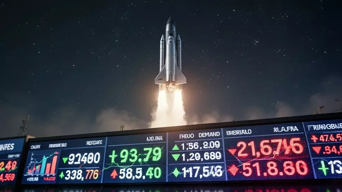 SpaceX cae un 11% en Bolsa y lanza emisión de bonos por 20.000 millones