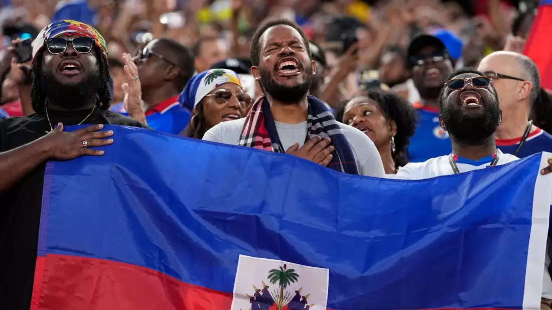 Für die Fans von Haiti war es trotz der Niederlage ein besonderer Tag. - Bild: Matt Slocum/AP/dpa