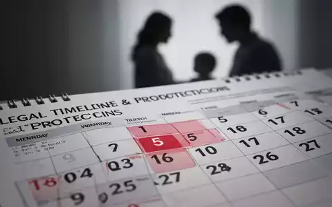 Ein Kalenderblatt mit einem markierten Datum und im Hintergrund die Silhouette eines Elternteils mit Kind, symbolisiert Kündigungsschutz während der Elternzeit. - Foto: über boerse-global.de