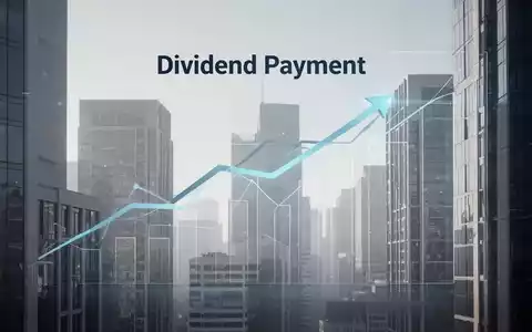 Eine stilisierte Grafik einer Dividendenzahlung im Immobilienbereich mit subtilen architektonischen Elementen. - Foto: über boerse-global.de