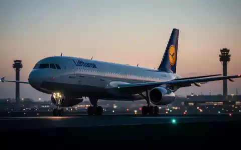 Ein modernes Passagierflugzeug auf einer Startbahn bei Sonnenuntergang, das strategische Entscheidungen im Flugsektor symbolisiert. - Foto: über boerse-global.de