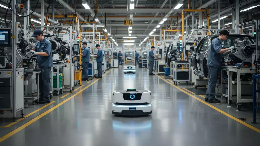 Robotik-Revolution: Drei Firmen starten Serienproduktion in Autofabriken