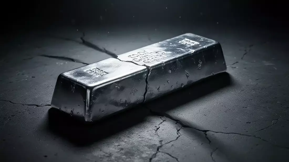 Plata se desploma un 45% desde máximos pese a déficit histórico de oferta y demanda récord