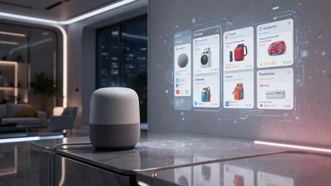 Google bringt Gemini in den Alltag: Universal Cart und neuer Speaker