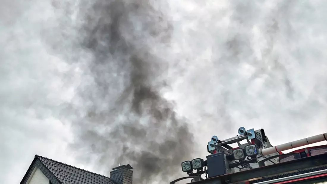 FW-NE: Kellerbrand in Reuschenberg | Haus teilweise unbewohnbar - Bild: presseportal.de