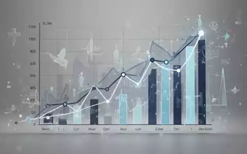 Abstrakte Darstellung von Finanzdaten und Gesundheitsmotiven, die eine neutrale Bewertung der Iqvia-Aktie symbolisiert. - Foto: über boerse-global.de