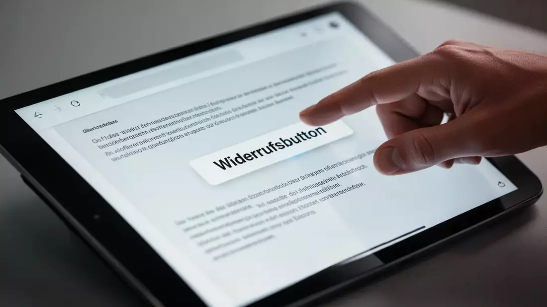 Neuer Widerrufsbutton: Pflicht für Online-Shops ab Juni 2026