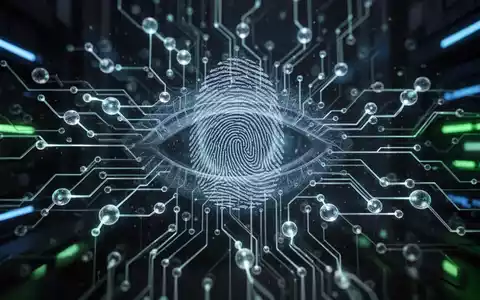 A glowing, complex neural network with a subtle human eye overlay, representing AI control and security in a dark, high-tech setting. - Foto: über boerse-global.de