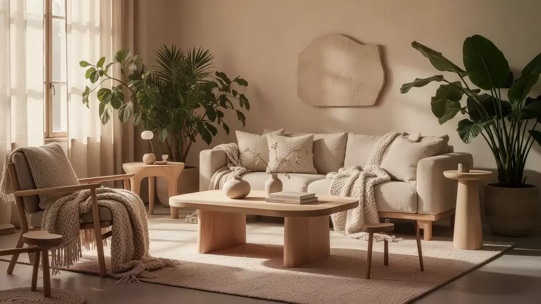 Wohnen 2026: Warme Farben und Naturmaterialien im Trend