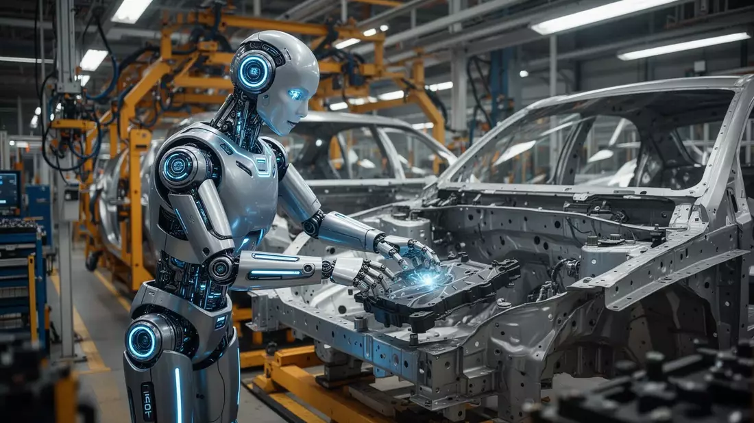 BMW testet humanoide Roboter: Figure F.02 im Serieneinsatz