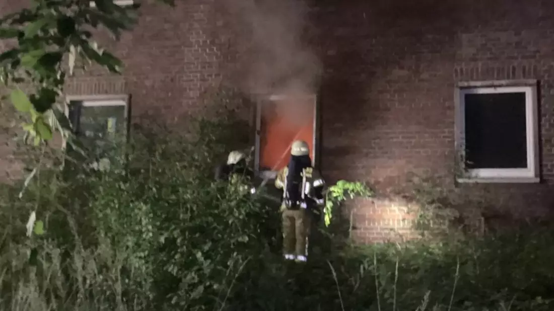 FW-RE: Brand im Gebäude der Lebenshilfe in Recklinghausen: Niemand verletzt - Bild: presseportal.de