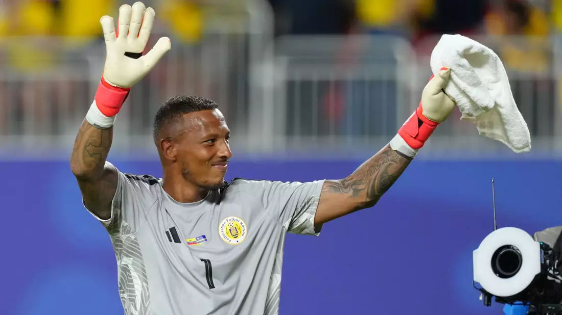 Eloy Room war gegen Ecuador einfach nicht zu bezwingen. - Bild: Ed Zurga/AP/dpa