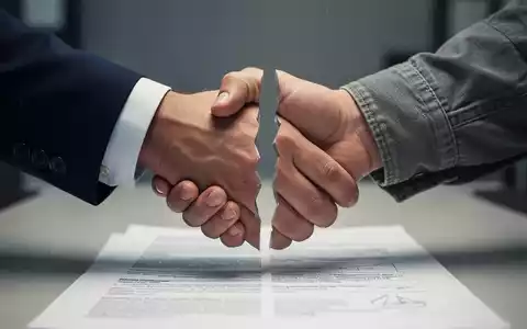Zwei Hände reichen sich nicht ganz die Hand über einem Dokument, symbolisch für gescheiterte Verhandlungen bei Zalando. - Foto: über boerse-global.de