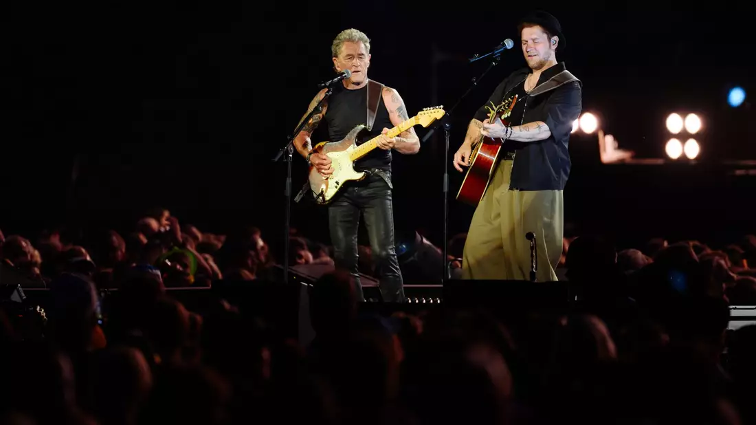 Oerding und Maffay bringen im Oktober ein gemeinsames Album heraus.  - Bild: Gregor Fischer/dpa