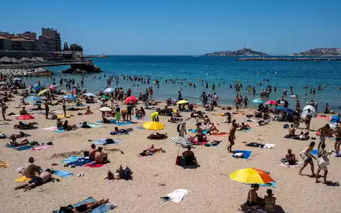 Die Temperaturen in Frankreich sollen laut dem französischen Wetterdienst in den kommenden Tagen noch steigen.  - Foto: Miguel Medina/AFP/dpa
