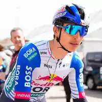 Florian Lipowitz hat die Slowenien-Rundfahrt gewonnen. (Archivbild) - Foto: Nicolás Carvalho Ochoa/dpa