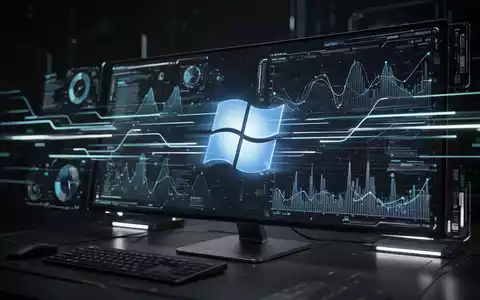 A stylized, glowing depiction of a modern computer interface with abstract data, symbolizing speed and technological advancement. - Foto: über boerse-global.de