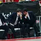 Zum Meister gecoacht: Alba-Trainer Pedro Calles (M). - Bild: Matthias Stickel/dpa
