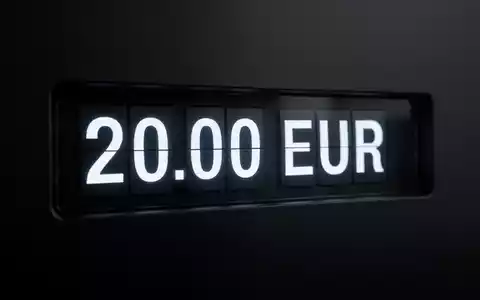 Ein Börsenticker zeigt den Schlusskurs von 20,00 Euro an, mit klarem Fokus auf die Zahlen vor dunklem Hintergrund. - Foto: über boerse-global.de