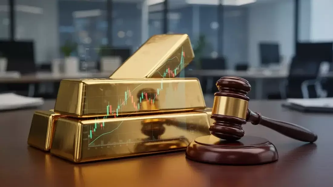 Oro se desploma 8% en un mes: China compra a récord mientras Occidente huye