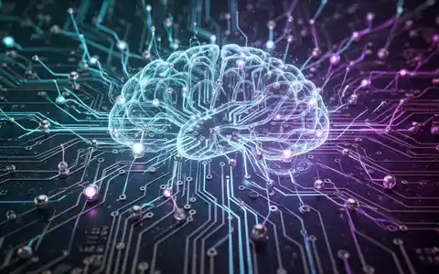 A stylized image of a glowing neural network or circuit board, illustrating the interconnectedness of AI models and data flow. - Foto: über boerse-global.de