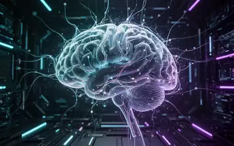 A stylized representation of artificial intelligence with glowing lines and neural pathways, symbolizing innovation and digital intelligence. - Foto: über boerse-global.de