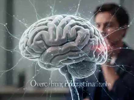 Eine stilisierte Gehirngrafik mit neuronalen Netzwerken, die neurobiologische Prozesse darstellt. Im Hintergrund eine verschwommene Person. - Foto: über boerse-global.de
