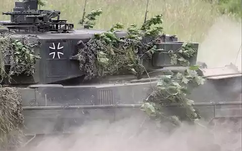 Bundeswehr-Panzer Leopard 2 (Archiv) - Foto: via dts Nachrichtenagentur