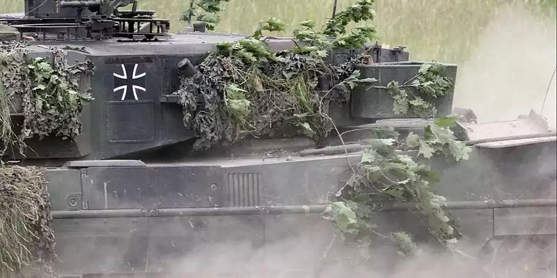 Bundeswehr-Panzer Leopard 2 (Archiv) - Foto: via dts Nachrichtenagentur