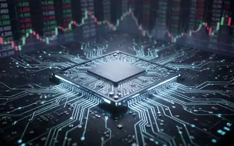 A close-up of a glowing, intricate microchip, representing advanced AI memory technology and market leadership. - Foto: über boerse-global.de