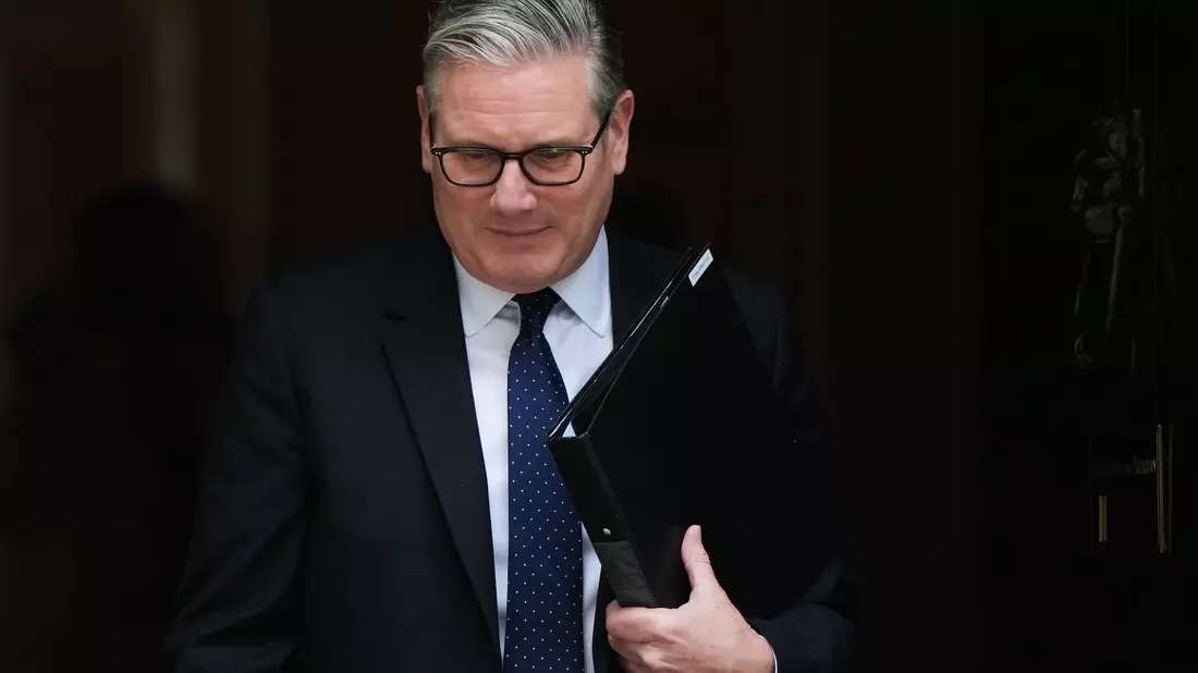 Er werde auf den Wunsch seiner Partei hören, sagte Starmer.  - Bild: Alastair Grant/AP/dpa