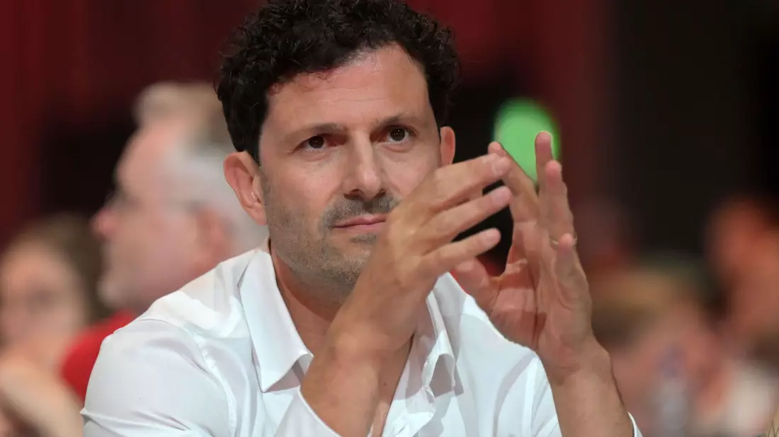 Linken-Chef Luigi Pantisano entschuldigt sich für Äußerungen über die CDU. (Archivbild) - Bild: Michael Bahlo/dpa