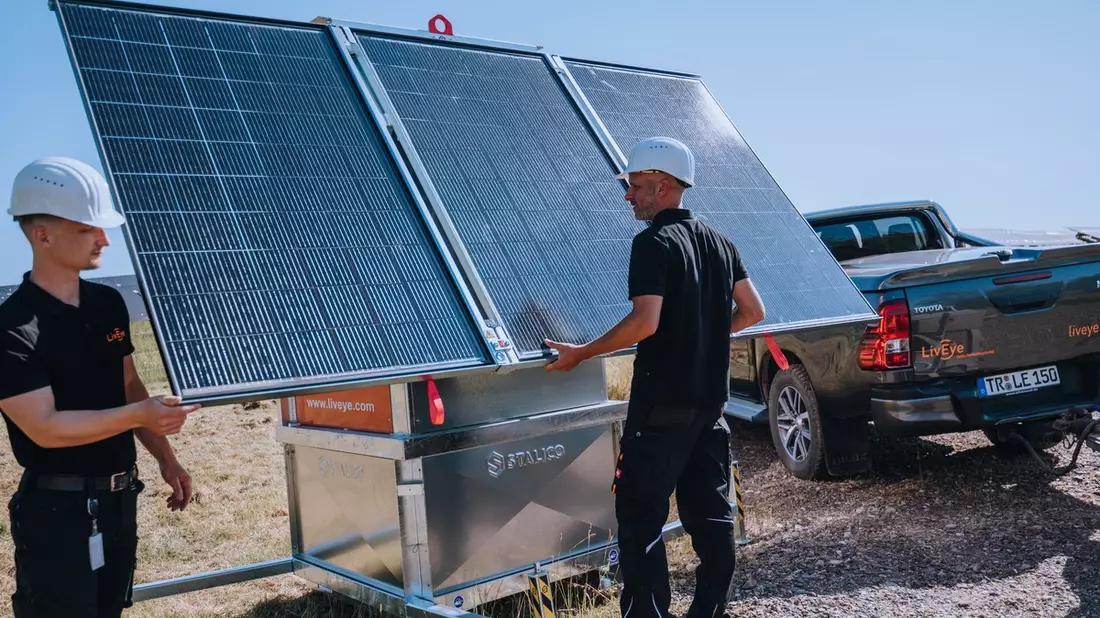 LivEye auf der Intersolar Europe 2026: Intelligente Sicherheit für Solarparks - Bild: presseportal.de