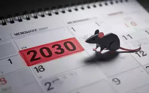 Kalenderblatt mit hervorgehobener Jahreszahl 2030 und kleiner Rattensilhouette, symbolisiert die Fristverlängerung für den Sachkundenachweis. - Foto: über boerse-global.de