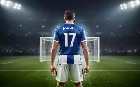 Ein Fußballspieler auf einem Spielfeld, der zum Tor blickt, symbolisiert mentale Flexibilität und Resilienz im Sport. - Foto: über boerse-global.de