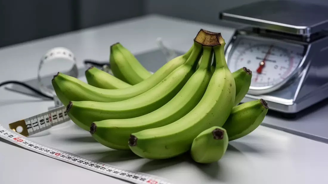 Grüne Bananen: Resistente Stärke für Gewichtsverlust und Darm