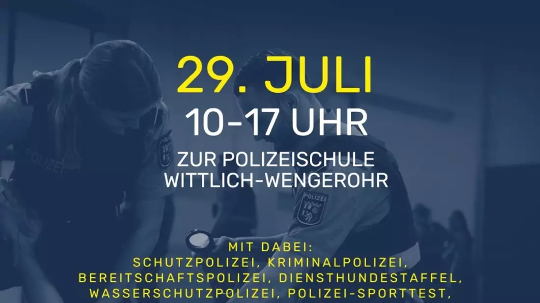 POL-PPTR: Sommerferien, Action und echte Polizeiluft schnuppern: Code 110 - Deine Polizei hautnah! - Bild: presseportal.de