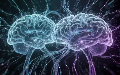 Abstract digital illustration of interconnected glowing neural networks, symbolizing advanced AI models and orchestration systems. - Foto: über boerse-global.de